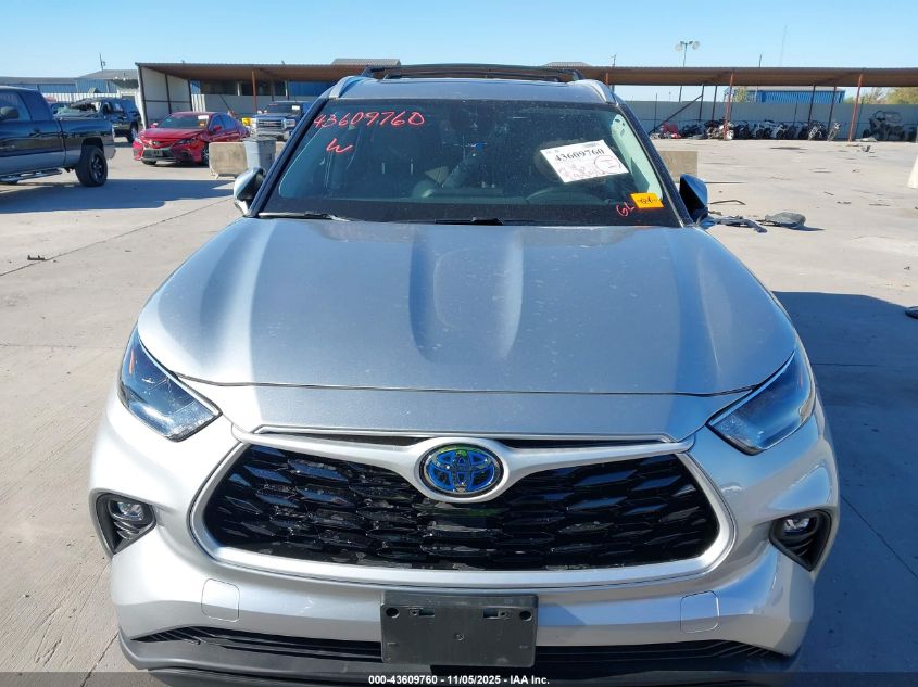 2024 Toyota Highlander Hybrid Xle VIN: 5TDKARAH3RS535607 Lot: 43609760