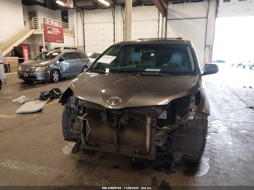 2011 Toyota Sienna Xle V6 VIN: 5TDYK3DC8BS107459 Lot: 43609764