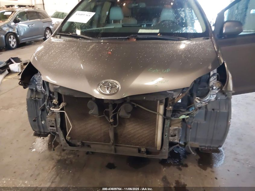 2011 Toyota Sienna Xle V6 VIN: 5TDYK3DC8BS107459 Lot: 43609764