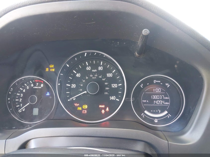 2018 HONDA HR-V LX - 3CZRU5H3XJM720700