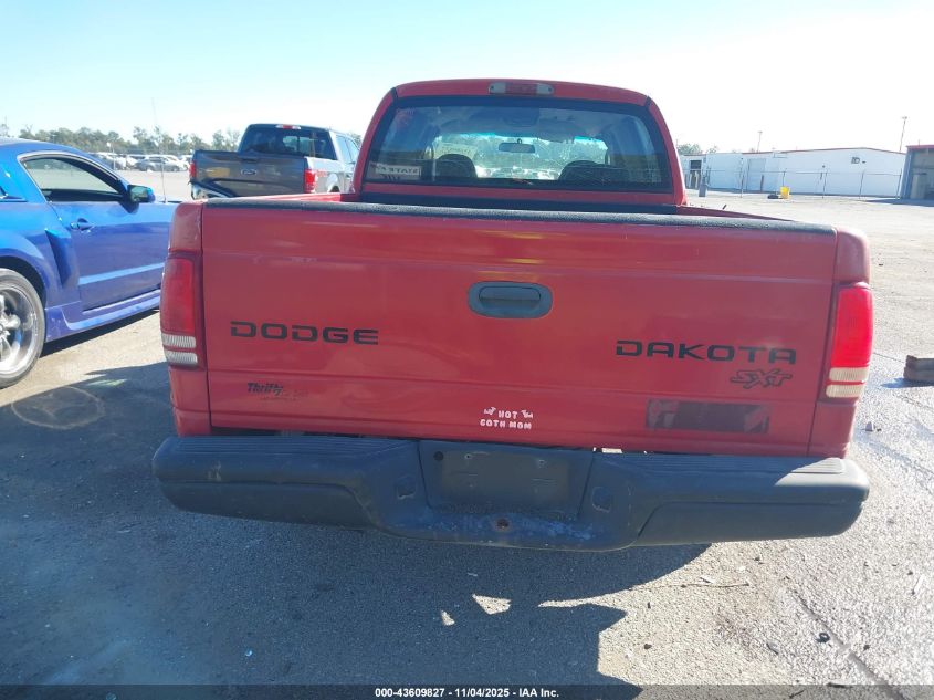 2004 Dodge Dakota Sport/Sxt VIN: 1D7HL38K04S533323 Lot: 43609827