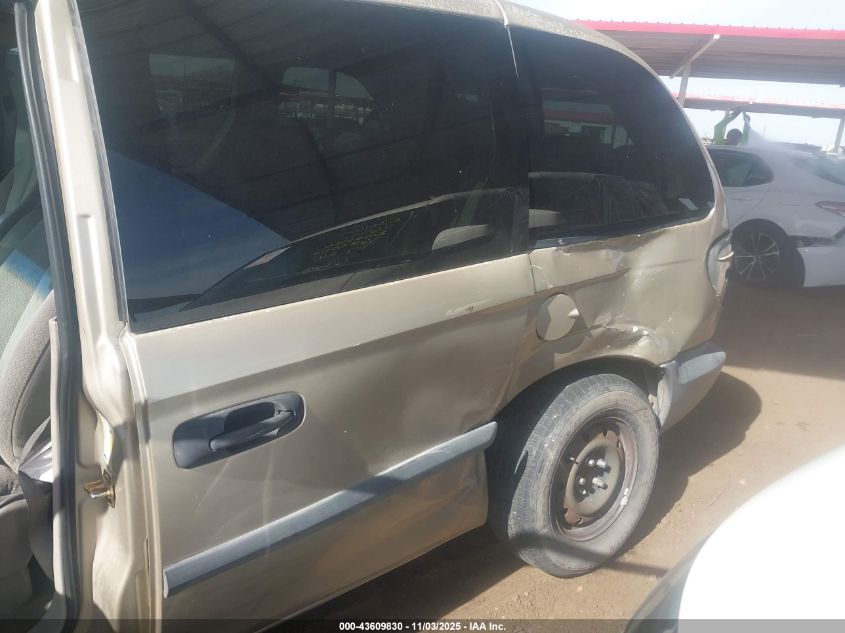 2005 Dodge Caravan Se VIN: 1D4GP25EX5B333492 Lot: 43609830