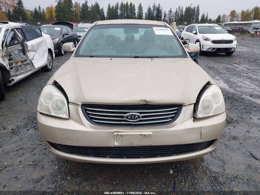 2008 Kia Optima Lx VIN: KNAGE123385189963 Lot: 43609881