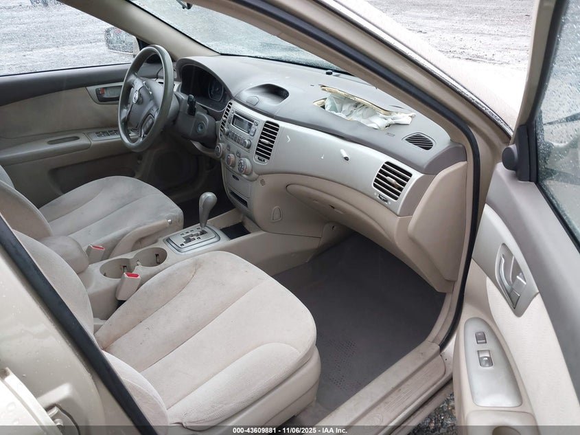 2008 Kia Optima Lx VIN: KNAGE123385189963 Lot: 43609881