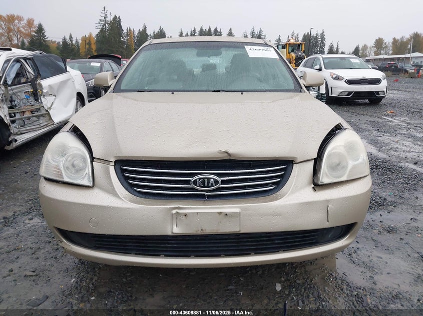 2008 Kia Optima Lx VIN: KNAGE123385189963 Lot: 43609881