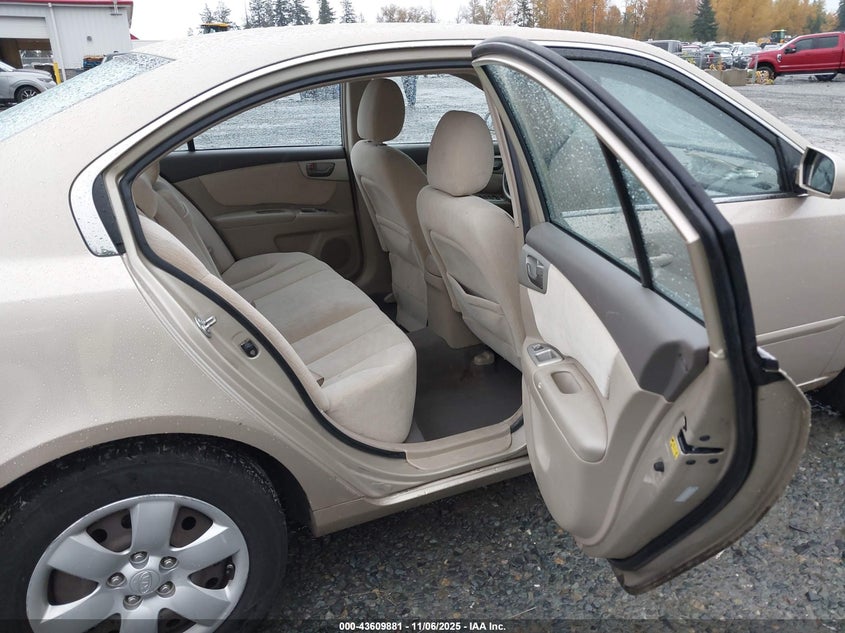 2008 Kia Optima Lx VIN: KNAGE123385189963 Lot: 43609881