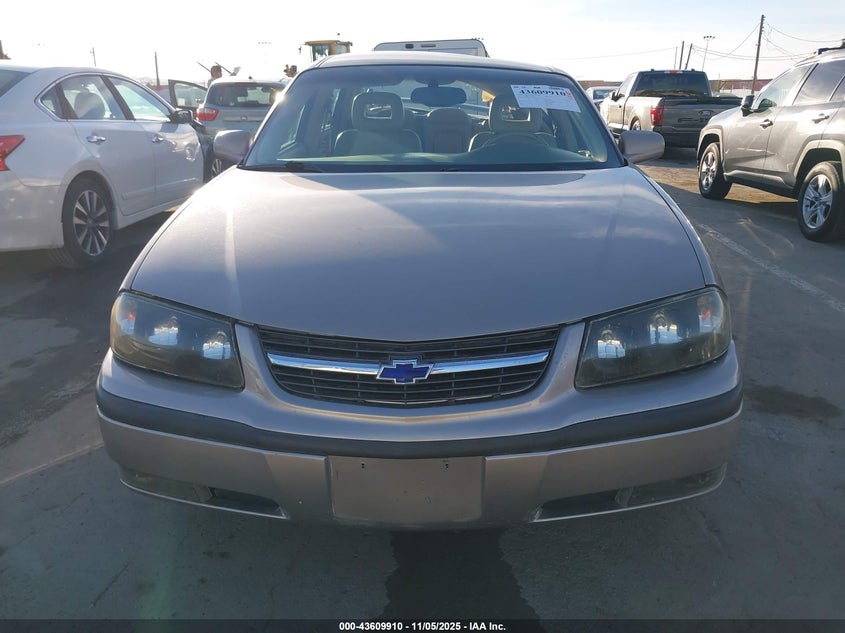 2001 Chevrolet Impala Ls VIN: 2G1WH55K719220309 Lot: 43609910