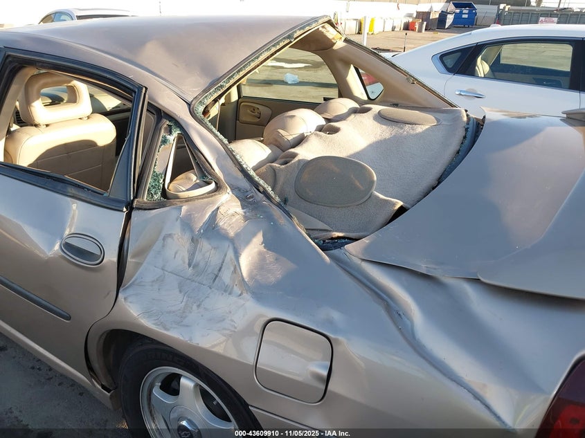 2001 Chevrolet Impala Ls VIN: 2G1WH55K719220309 Lot: 43609910
