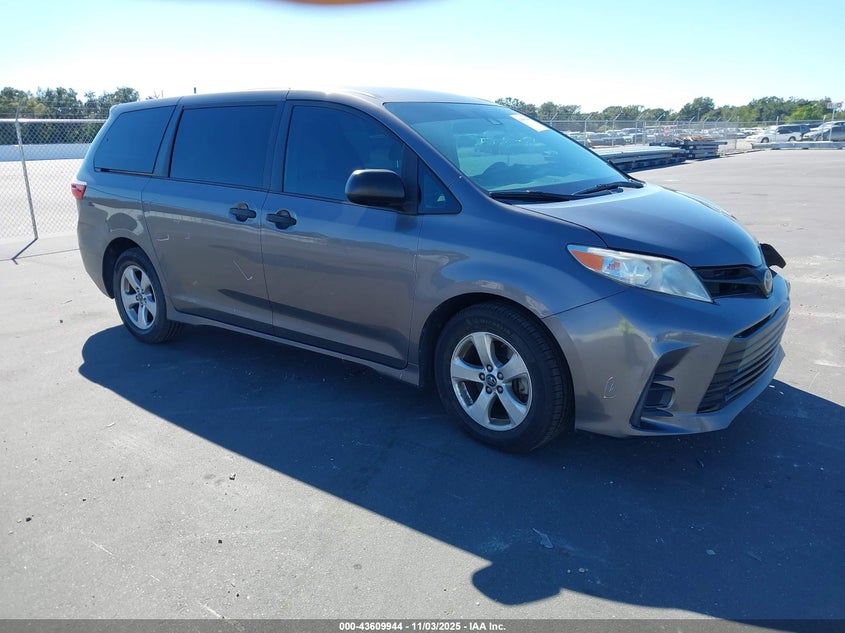 2018 TOYOTA SIENNA L 7 PASSENGER - 5TDZZ3DCXJS901586
