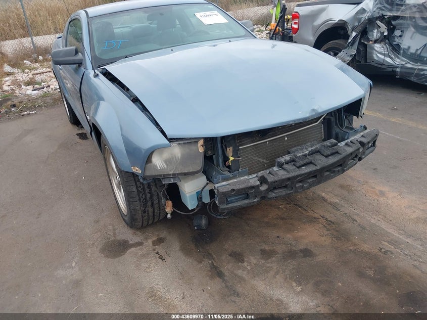 2007 Ford Mustang V6 Deluxe/V6 Premium VIN: 1ZVHT80NX75341792 Lot: 43609970