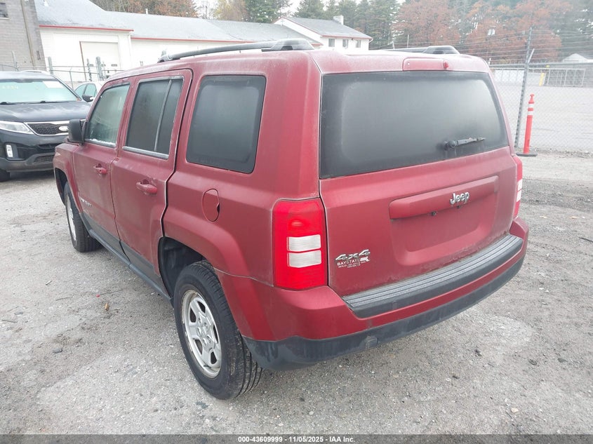1C4NJRBB0ED809441 2014 JEEP LIBERTY (PATRIOT) photo no. 3