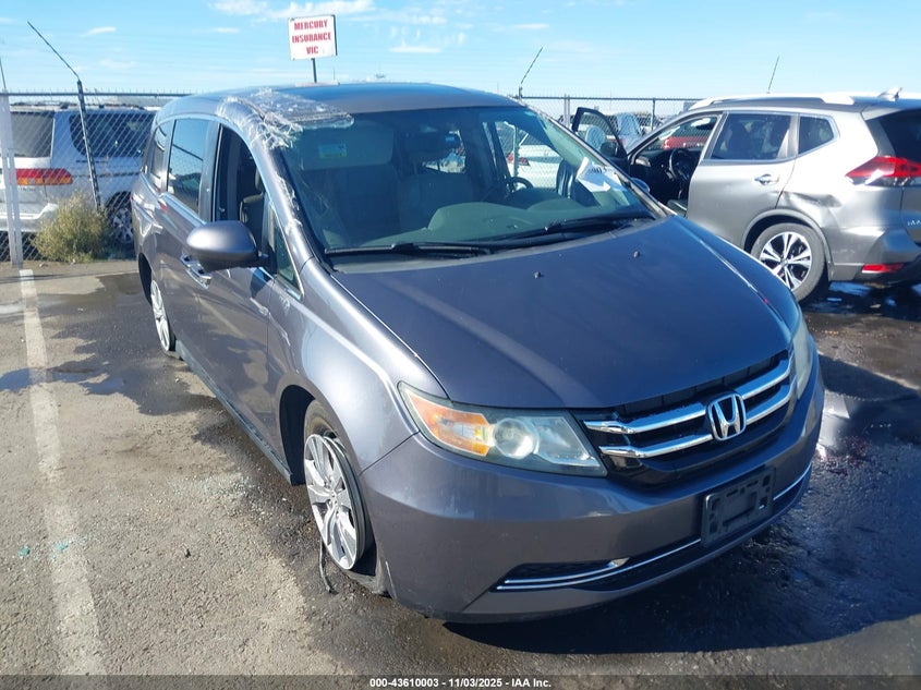 2015 HONDA ODYSSEY EX-L - 5FNRL5H65FB061228