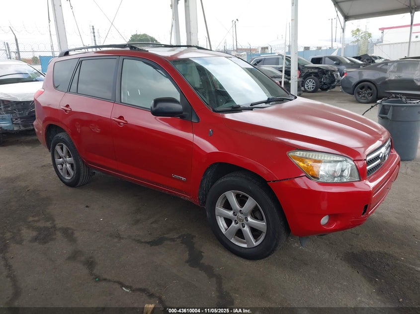 JTMZK31V786010594 2008 Toyota Rav4 Limited V6 auction photo 1