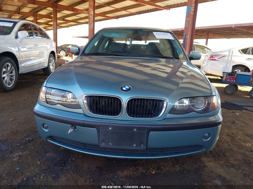 2003 BMW 325I VIN: WBAET37453NJ38659 Lot: 43610016