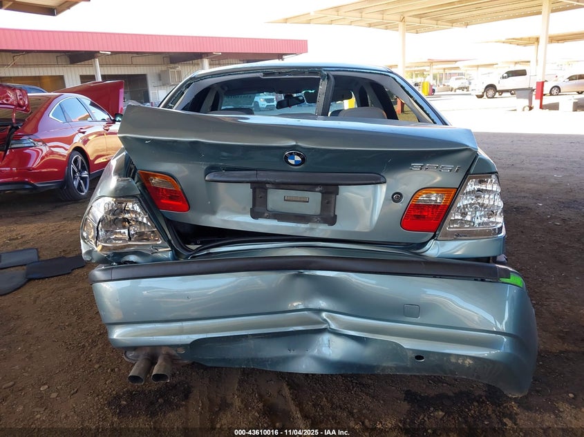 2003 BMW 325I VIN: WBAET37453NJ38659 Lot: 43610016