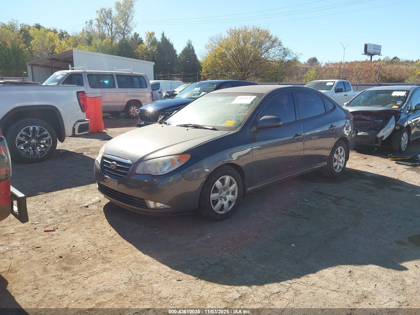 KMHDU46D99U631869 2009 HYUNDAI ELANTRA photo no. 2