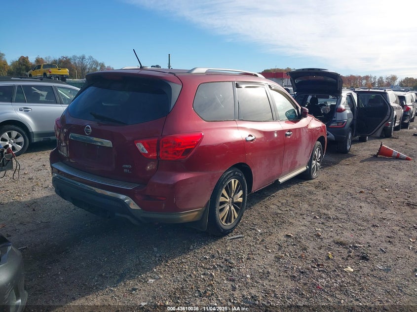 2018 NISSAN PATHFINDER SL - 5N1DR2MM8JC612328
