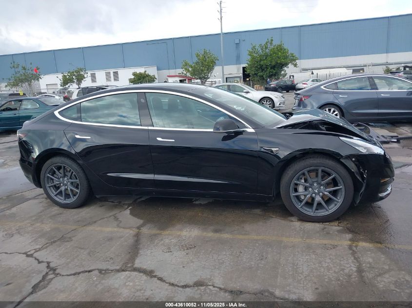 2019 Tesla Model 3 Long Range/Mid Range/Standard Range/Standard Range Plus VIN: 5YJ3E1EA7KF399161 Lot: 43610052