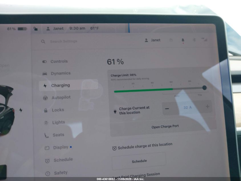 2019 Tesla Model 3 Long Range/Mid Range/Standard Range/Standard Range Plus VIN: 5YJ3E1EA7KF399161 Lot: 43610052