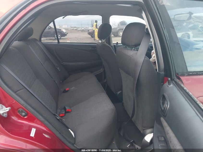 2002 Toyota Corolla S VIN: 1NXBR12E82Z655530 Lot: 43610056