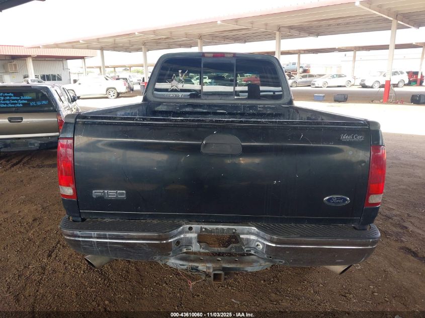 1999 Ford F150 VIN: 1FTRX18L6XNB90763 Lot: 43610060