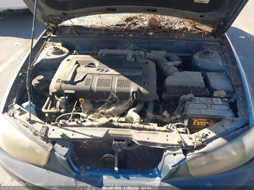 2003 Hyundai Elantra Gls/Gt VIN: KMHDN45D93U583361 Lot: 43610070