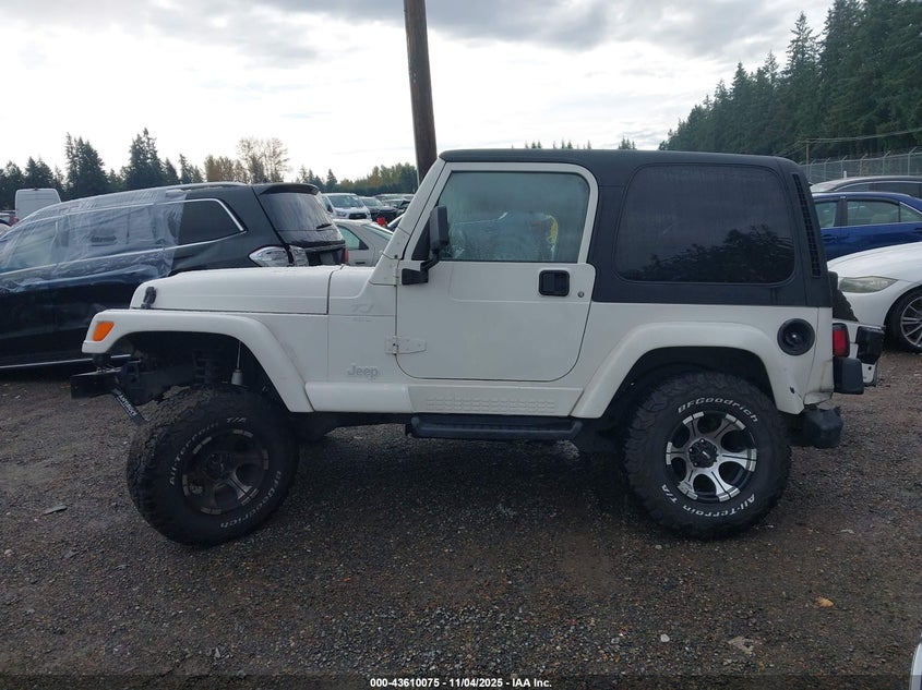 1997 Jeep Wrangler Sahara VIN: 1J4FY49S1VP527519 Lot: 43610075