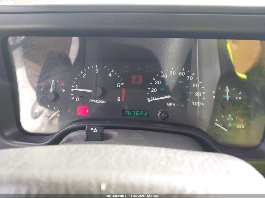 1997 Jeep Wrangler Sahara VIN: 1J4FY49S1VP527519 Lot: 43610075