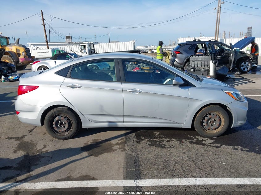 2015 HYUNDAI ACCENT GLS KMHCT4AE6FU886859