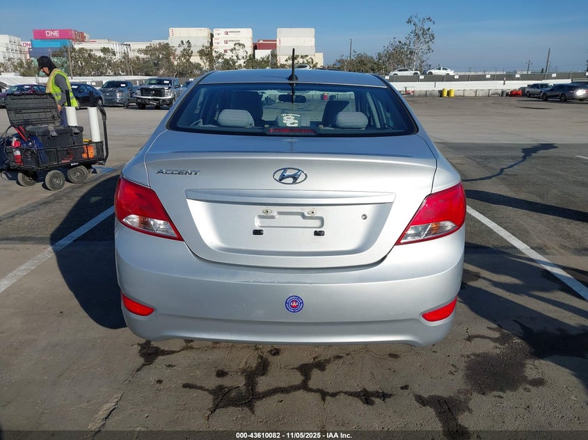 2015 HYUNDAI ACCENT GLS KMHCT4AE6FU886859