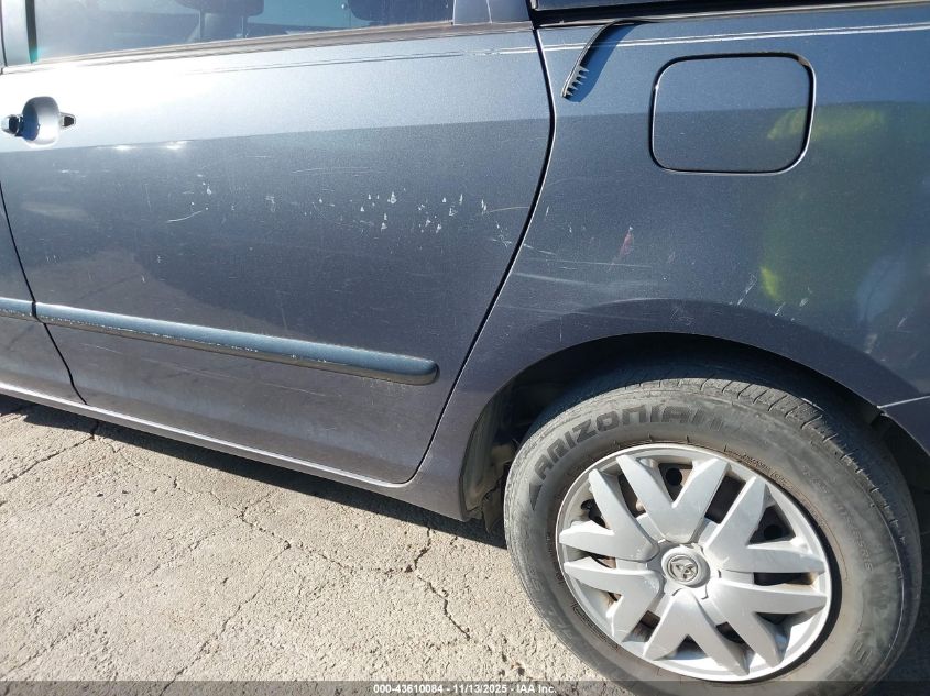 2008 Toyota Sienna Le VIN: 5TDZK23C18S129862 Lot: 43610084