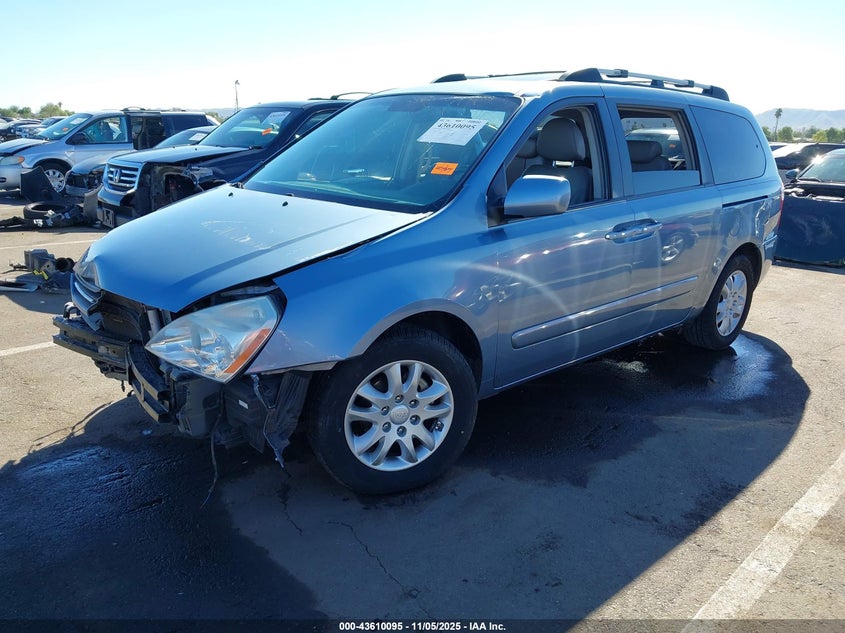KNDMB233476189546 2007 KIA SEDONA photo no. 2