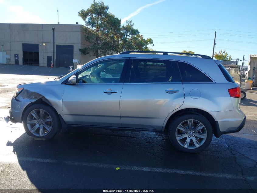 2011 Acura Mdx Advance Package VIN: 2HNYD2H52BH521362 Lot: 43610130