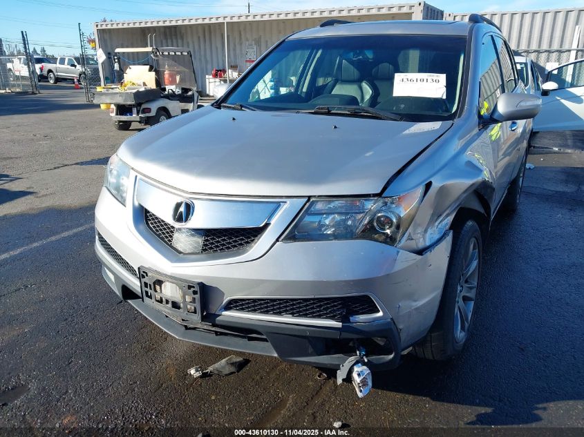 2011 Acura Mdx Advance Package VIN: 2HNYD2H52BH521362 Lot: 43610130