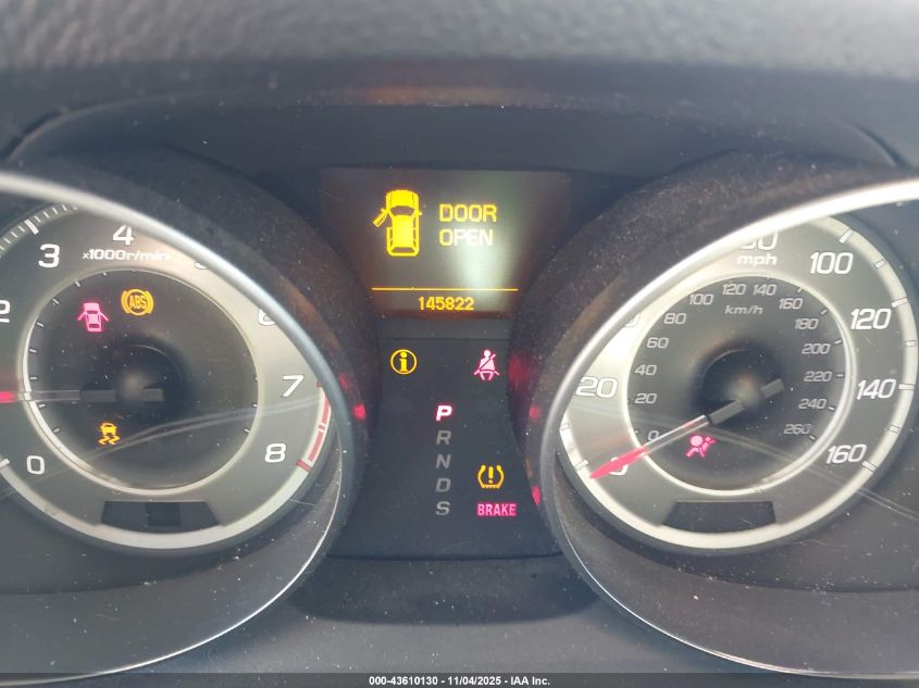 2011 Acura Mdx Advance Package VIN: 2HNYD2H52BH521362 Lot: 43610130