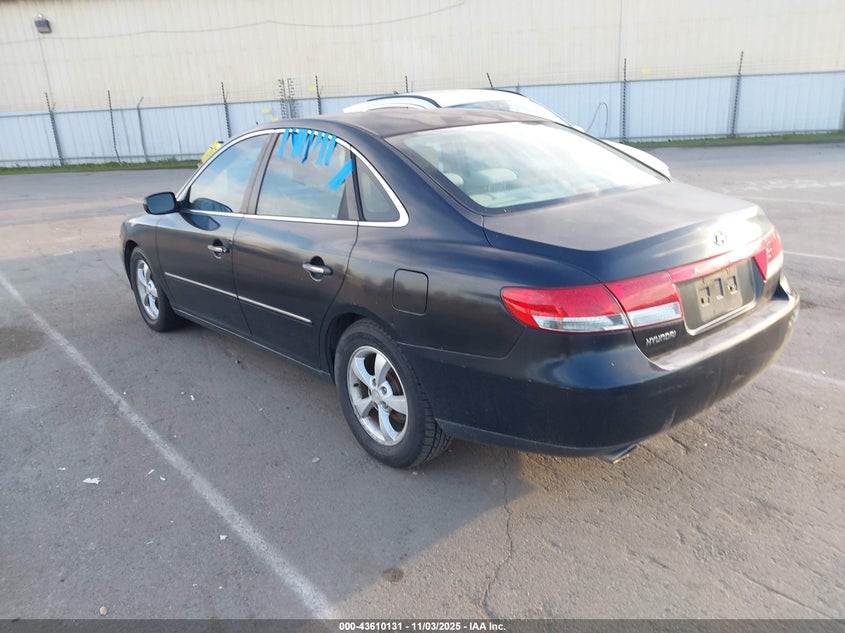 KMHFC46F56A114031 2006 HYUNDAI AZERA photo no. 3
