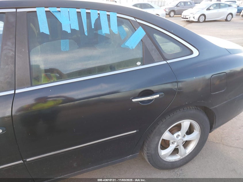 KMHFC46F56A114031 2006 HYUNDAI AZERA photo no. 6