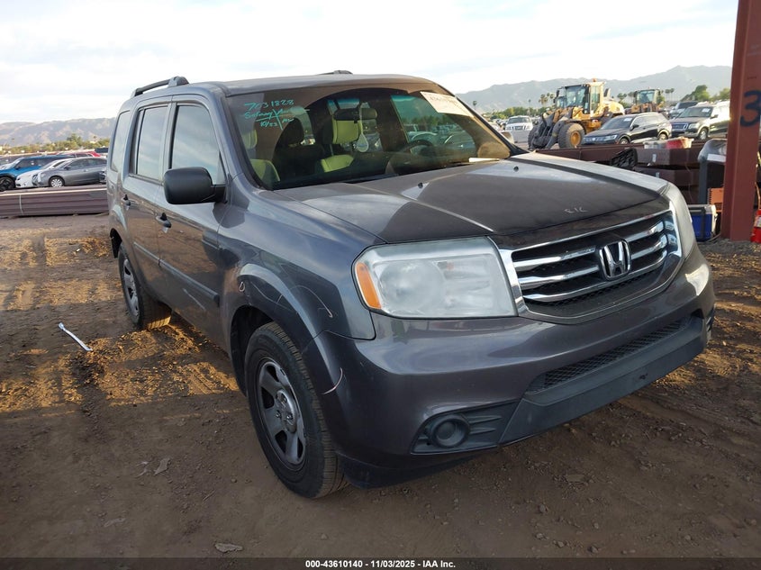 2015 HONDA PILOT LX - 5FNYF4H24FB045354