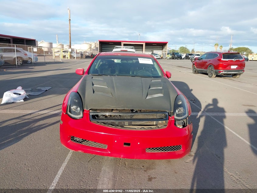 2004 Infiniti G35 VIN: JNKCV54E54M305878 Lot: 43610162