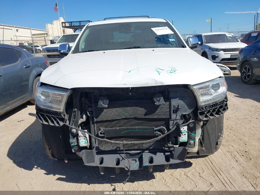 2015 Dodge Durango Citadel VIN: 1C4SDHET7FC760271 Lot: 43610250