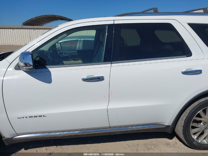 2015 Dodge Durango Citadel VIN: 1C4SDHET7FC760271 Lot: 43610250