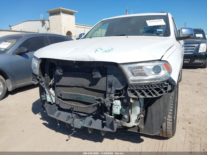 2015 Dodge Durango Citadel VIN: 1C4SDHET7FC760271 Lot: 43610250