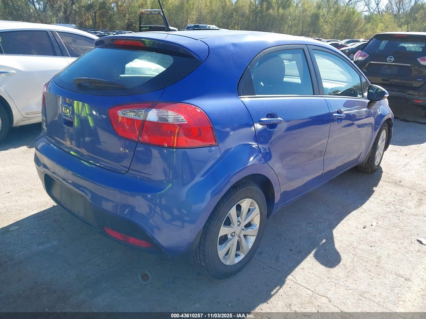 2013 KIA RIO EX KNADN5A3XD6108599