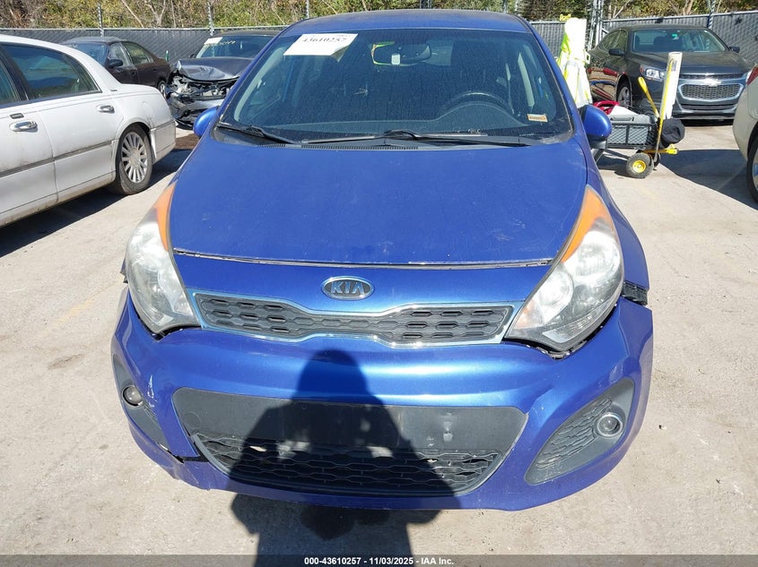 2013 KIA RIO EX KNADN5A3XD6108599