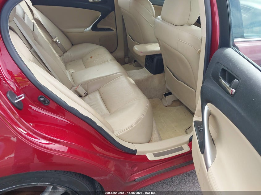 2006 Lexus Is 250 VIN: JTHBK262565003526 Lot: 43610281