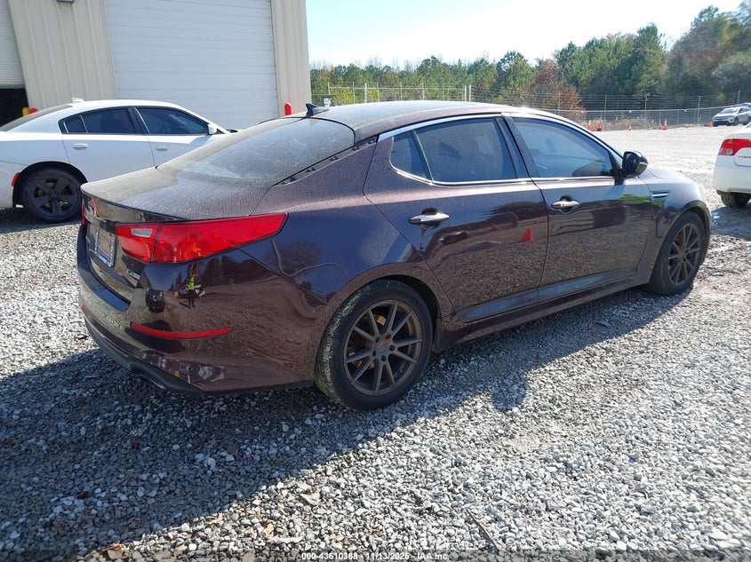 Vin: 5xxgn4a74eg274259, lot: 44105476, kia optima ex 20144