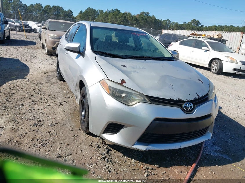 2014 TOYOTA COROLLA L - 2T1BURHE8EC116593