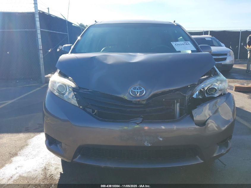 2011 Toyota Sienna Le V6 VIN: 5TDKK3DCXBS039574 Lot: 43610384