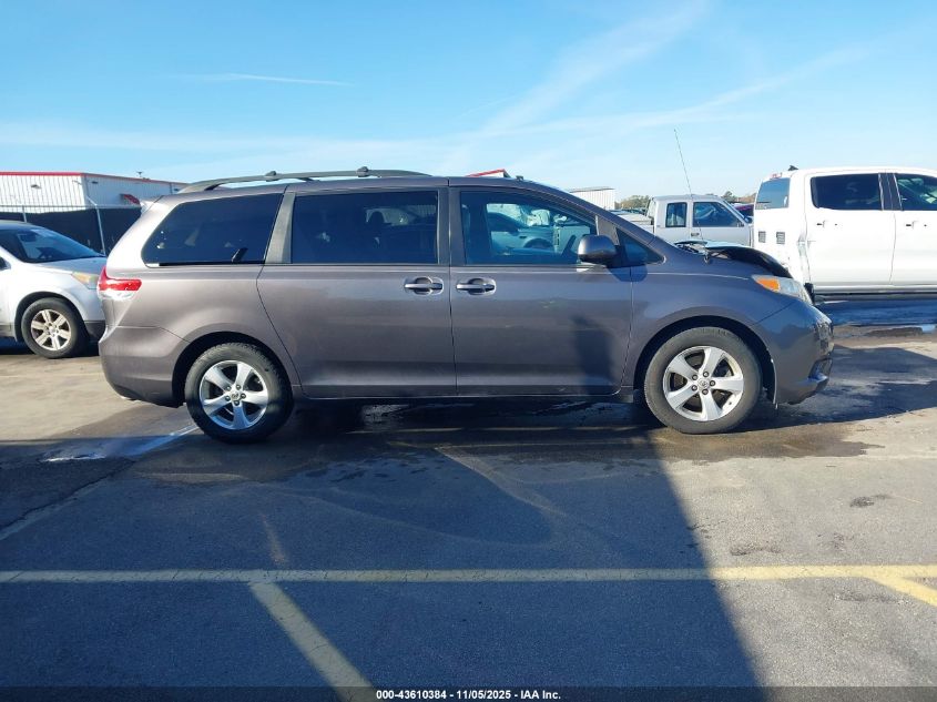 2011 Toyota Sienna Le V6 VIN: 5TDKK3DCXBS039574 Lot: 43610384