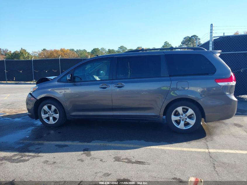2011 Toyota Sienna Le V6 VIN: 5TDKK3DCXBS039574 Lot: 43610384